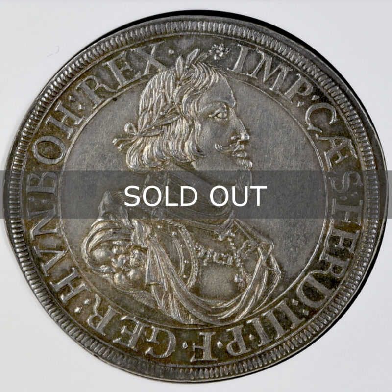 1765年 ドイツ ニュルンベルク ターラー銀貨 NGC UNC DETAILS（1721年 