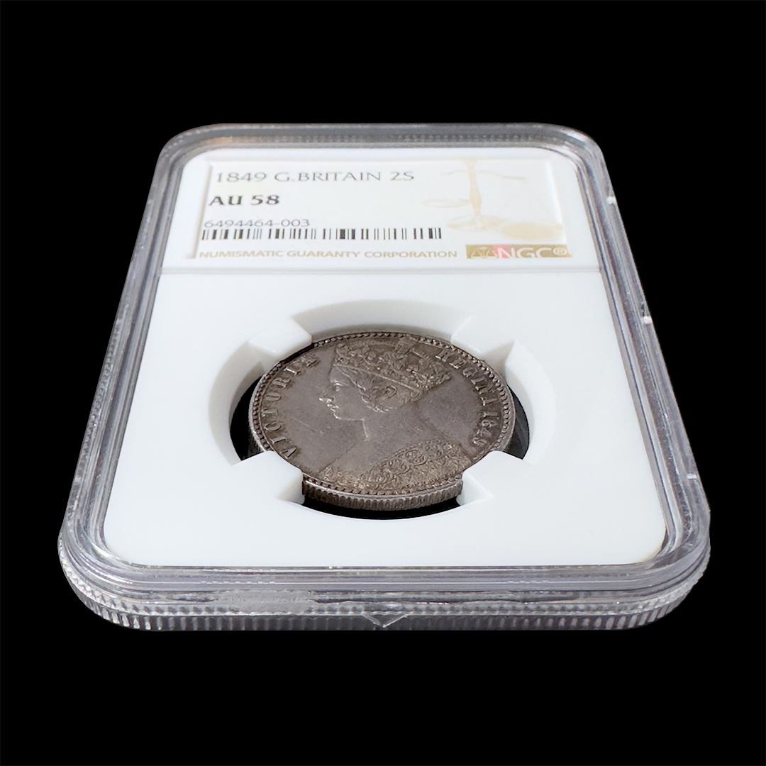1849 NGC AU ゴッドレスフローリン MS63】ゴッドレスフローリン