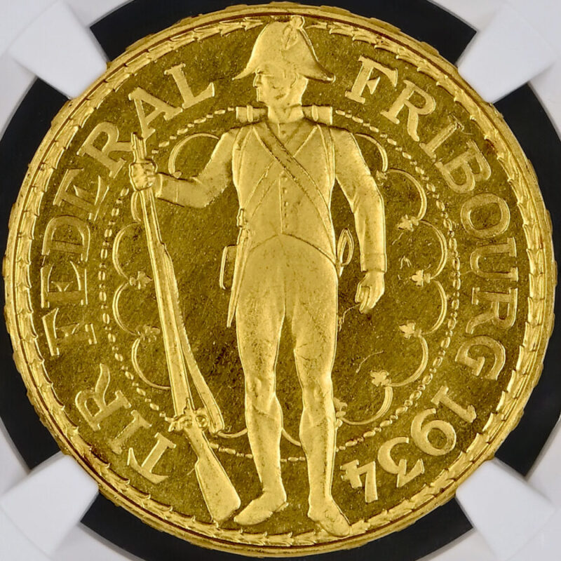 スイス銀貨】(射撃祭 NGC-MS65 1934年) | スイス 1934B 1865年 銀貨 ARK